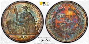 1909-A Piastre Lec-292 N1