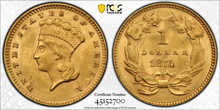 Cert 45152700 - Coin Image