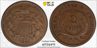 1865 2C Plain 5 N1BN