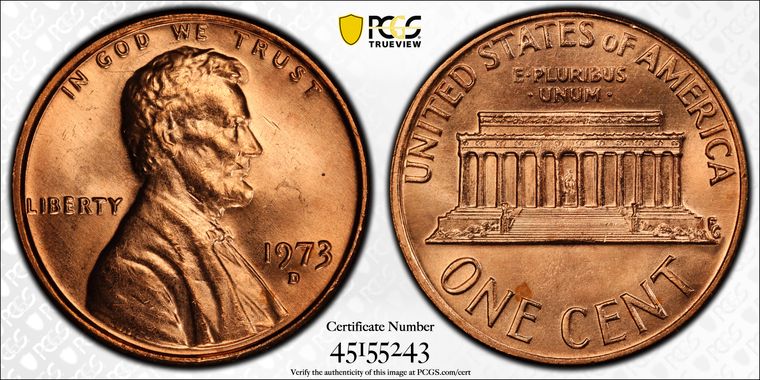 Cert 45155243 - Coin Image