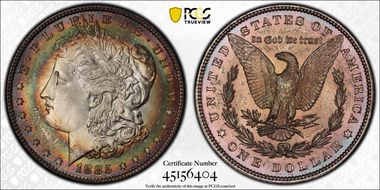 1885 $1 MS64