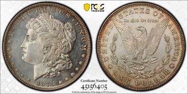 1878 7/8TF $1 Strong VAM 38 7/5 MS63PL