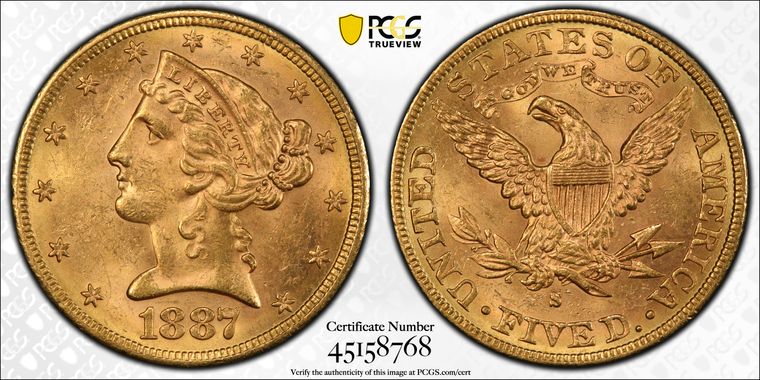 Cert 45158768 - Coin Image