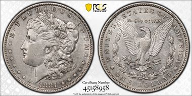 1881-O $1 N1