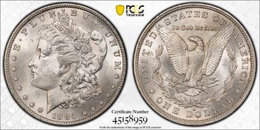 1884-O $1 MS63