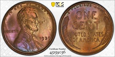 1939 1C MS64BN