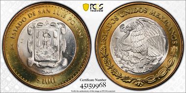 2004-Mo 100 P San Luis Potosi MS65