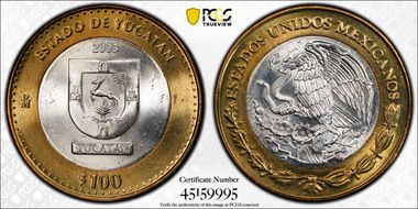 2003-Mo 100 P Yucatan MS65