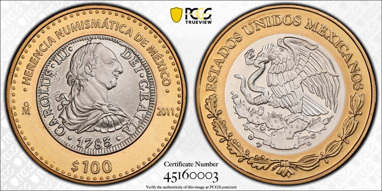 Cert 45160003 - Coin Image