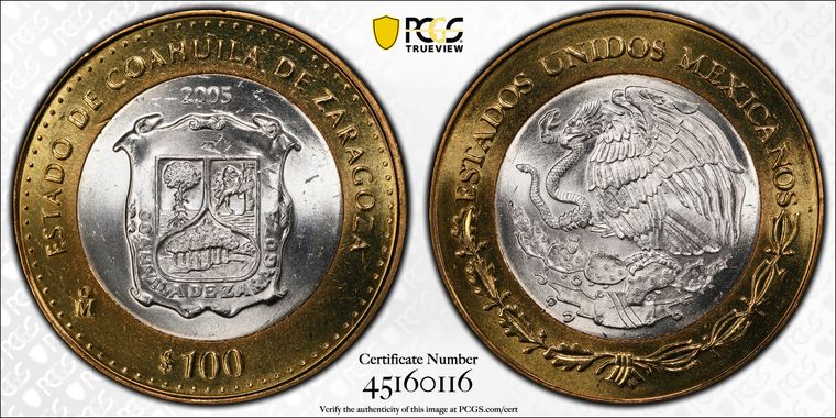 Cert 45160116 - Coin Image