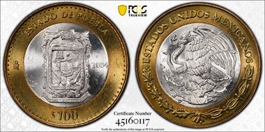 2004-Mo 100 P Puebla MS66