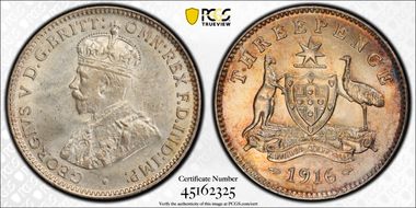 1916-M 3D MS65