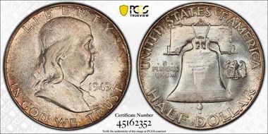 1949-S 50C MS66