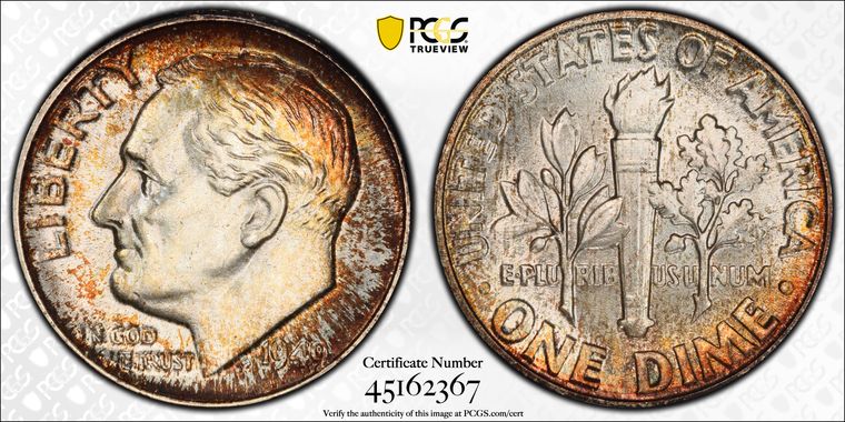 Cert 45162367 - Coin Image