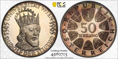 1965 50 Sch Vienna Univ. PR66CAM