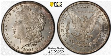 1881-CC $1 MS64