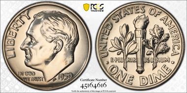 1959 10C PR66
