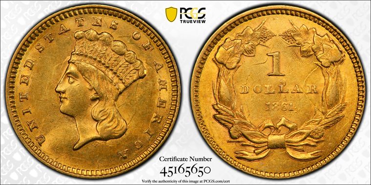 Cert 45165650 - Coin Image