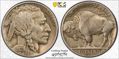 1928-S 5C VF25