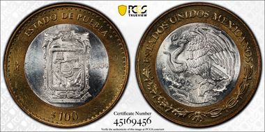 2004-Mo 100 P Puebla MS66