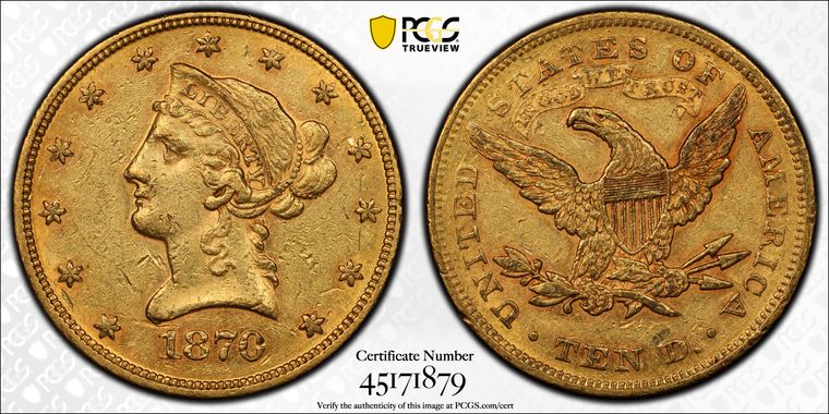 Cert 45171879 - Coin Image