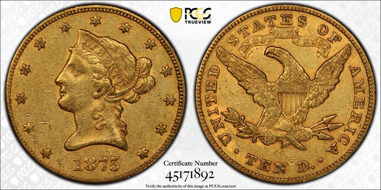 Cert 45171892 - Coin Image