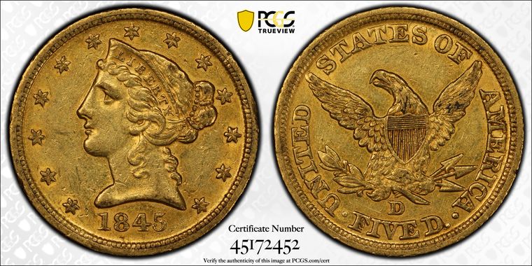 Cert 45172452 - Coin Image