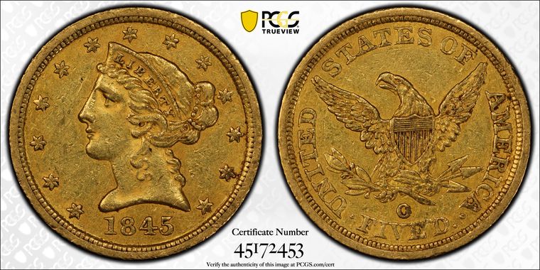 Cert 45172453 - Coin Image