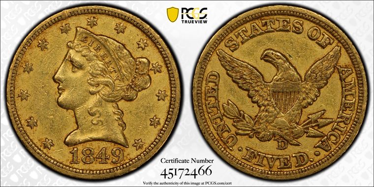 Cert 45172466 - Coin Image