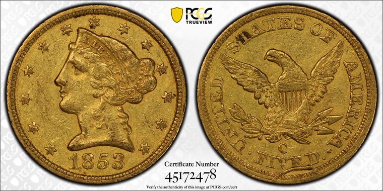 Cert 45172478 - Coin Image