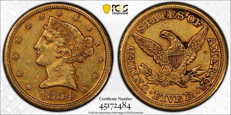 Cert 45172484 - Coin Image