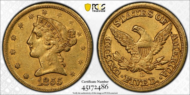 Cert 45172486 - Coin Image