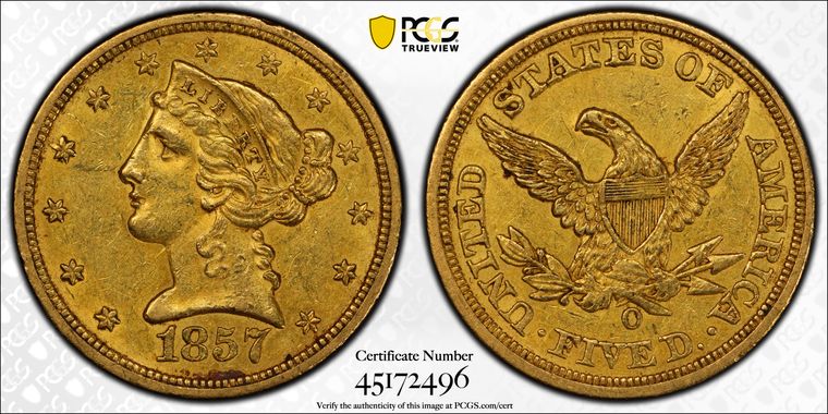 Cert 45172496 - Coin Image