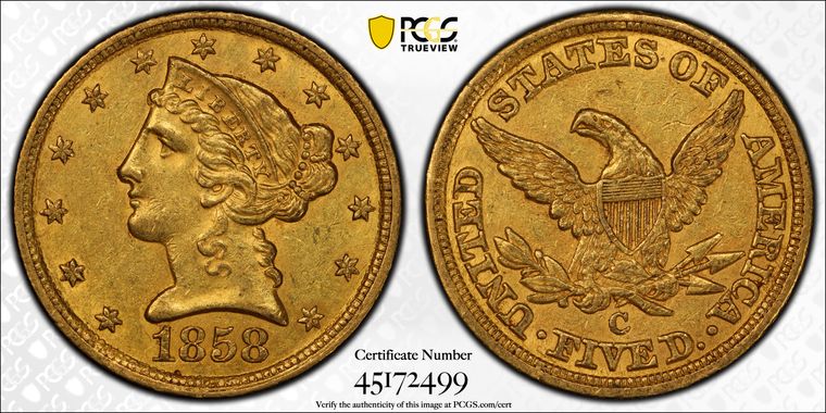 Cert 45172499 - Coin Image