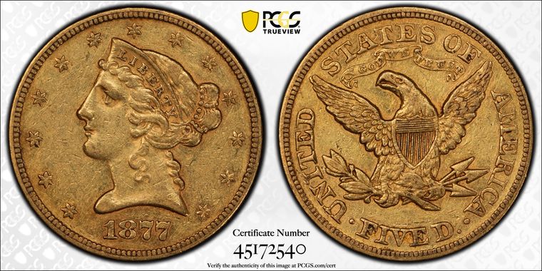 Cert 45172540 - Coin Image