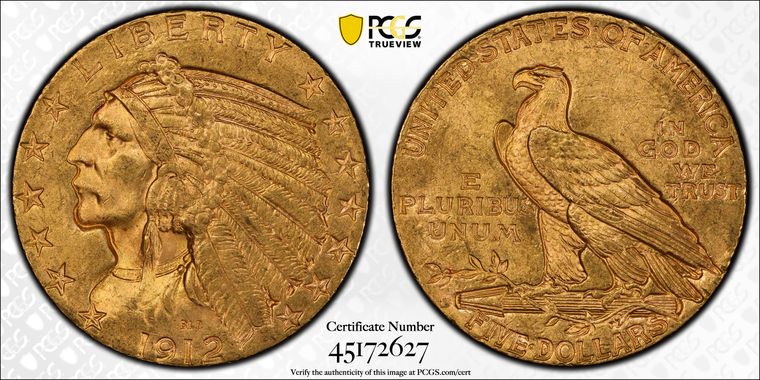 Cert 45172627 - Coin Image