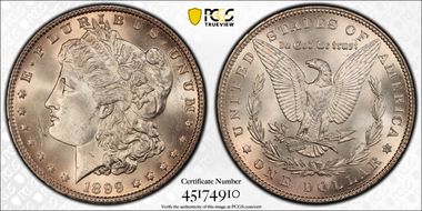 1899 $1 MS64