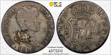 nd(1841) 2 R KM-9 C/M on Madrid 2R VF20