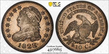 1823/2 10C Small Es XF45