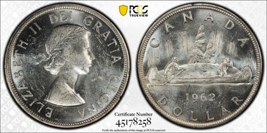 1962 S$1 MS61