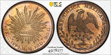 1894-Ca MM 8 R Ca77 MS64