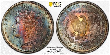 1882-S $1 MS66