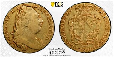 1775 Guinea S-3728 VF25