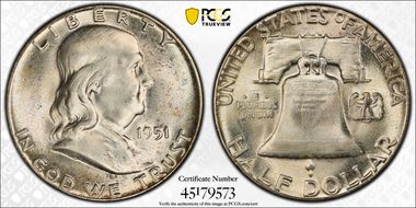 1951 50C MS65