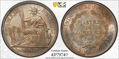 1906-A Piastre Lec-289 MS61