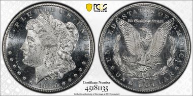 1880-S $1 MS63