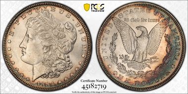 1884 $1 MS63