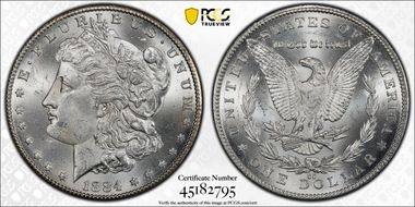 1884-CC $1 MS63