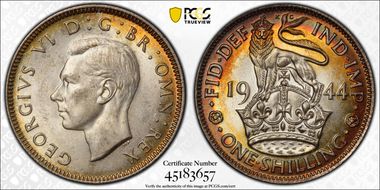 1944 Shil S-4082 English Rev MS63