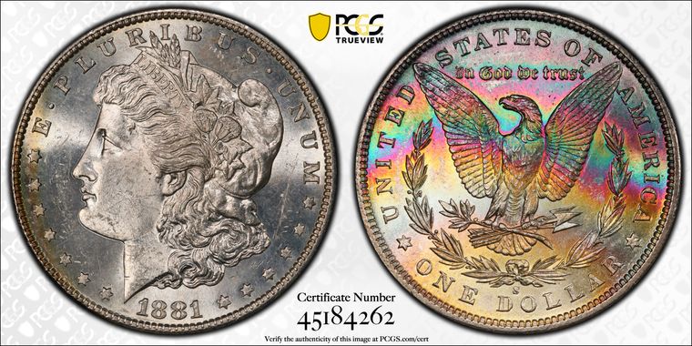 Cert 45184262 - Coin Image